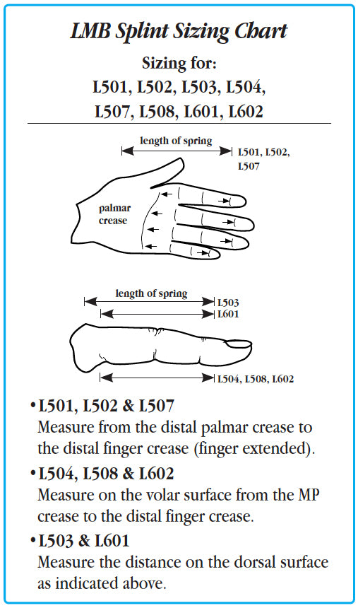 Mediroyal LMB Spring PIP Extension Assist — Finger Extension Splint