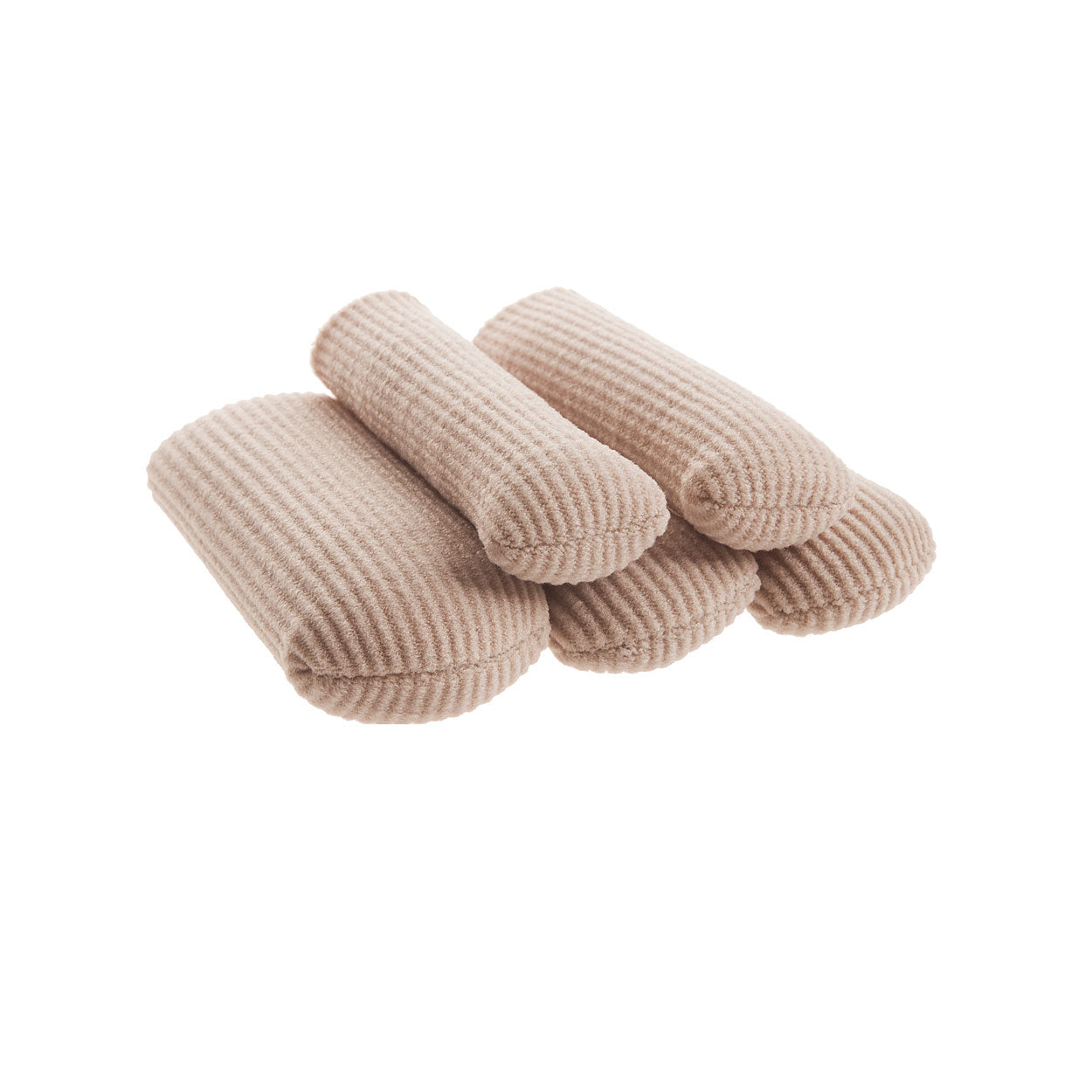 Toe Tip Tube Protectors – Gel-Lined Fabric Sleeves
