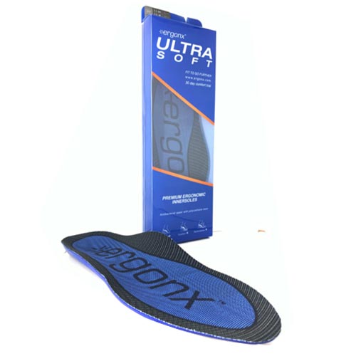 DocPods Ultra Soft Orthotics – Ergonx Insoles for Plantar Fasciitis, Heel & Arch Support