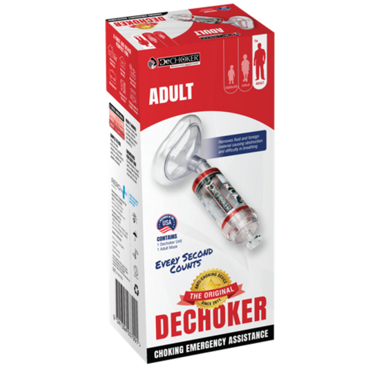 Dechoker Adult Anti-Choking Device – 12 Pack | Emergency Airway Clearance