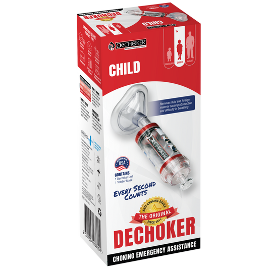 Dechoker Toddler & Child Bundle Anti-Choking Device – 6 Pack | Emergency Airway Clearance