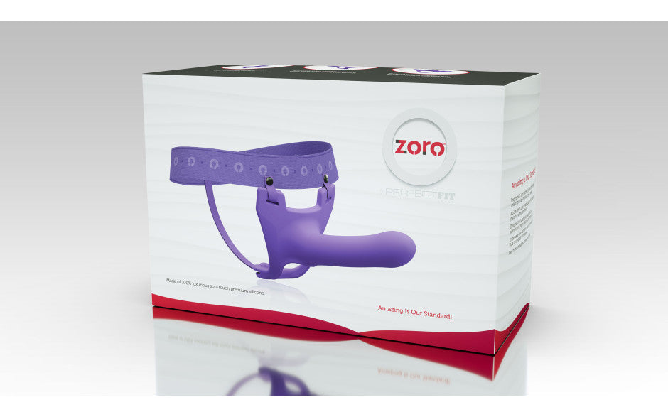 Zoro Strap-On 5.5in Purple
