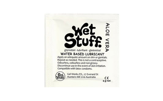Wet Stuff Aloe Vera Sachets 4g (100pk)
