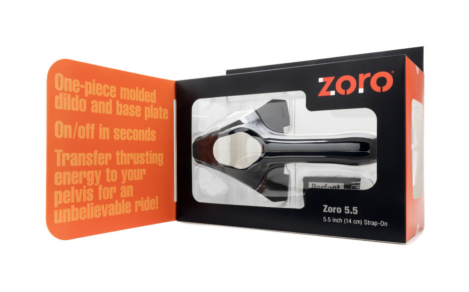 Zoro Strap-On 5.5in Black