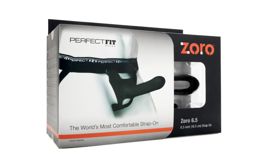 Zoro Strap-On 6.5in Black