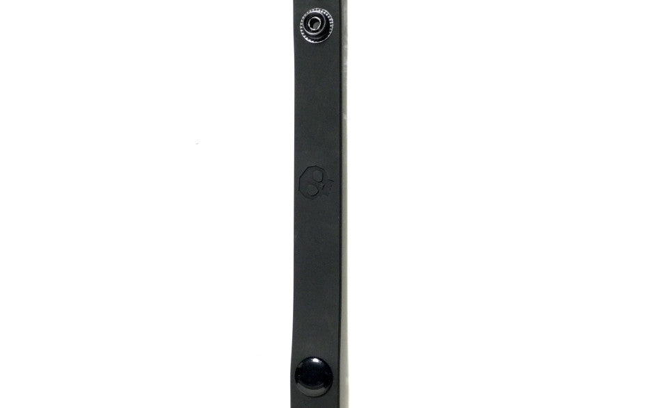 Boneyard Silicone Cock Strap - 3 Snap Ring - Black