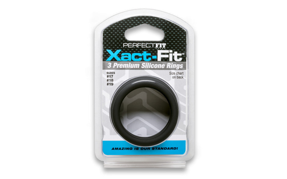 Xact-Fit Silicone Rings Large 3 Ring Kit