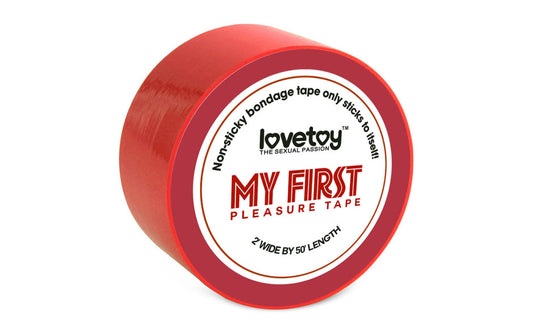 My First Non-Sticky Bondage Tape Red