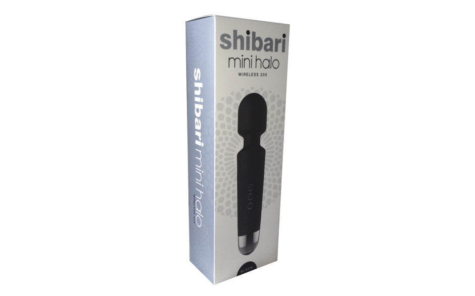 Shibari Mini Wand Halo 20X Black