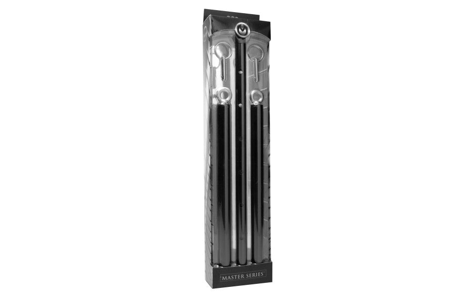 Adjustable Steel Spreader Bar Black