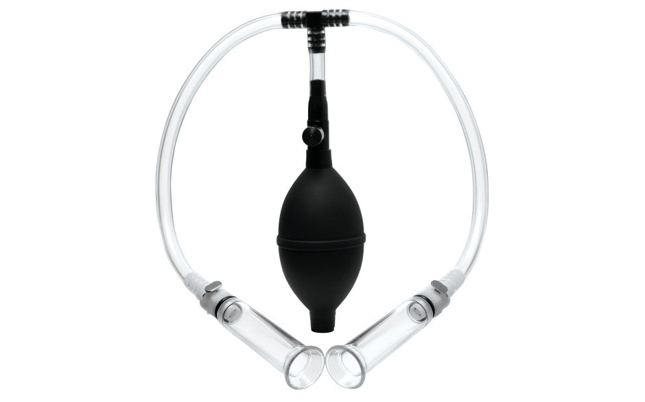 Nipple Pumping System with Dual Cylinders