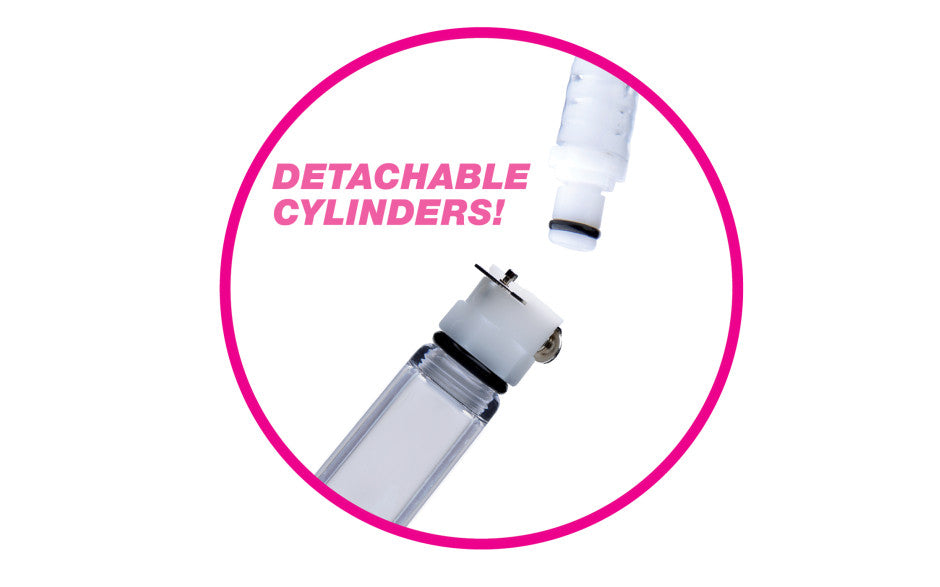 Nipple Pumping System with Dual Cylinders