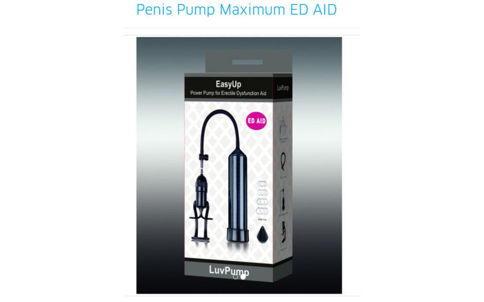 Penis Pump Maximum ED AID