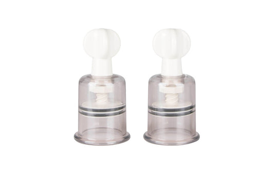 Nipple and Clit Suckers Large 2 Pc