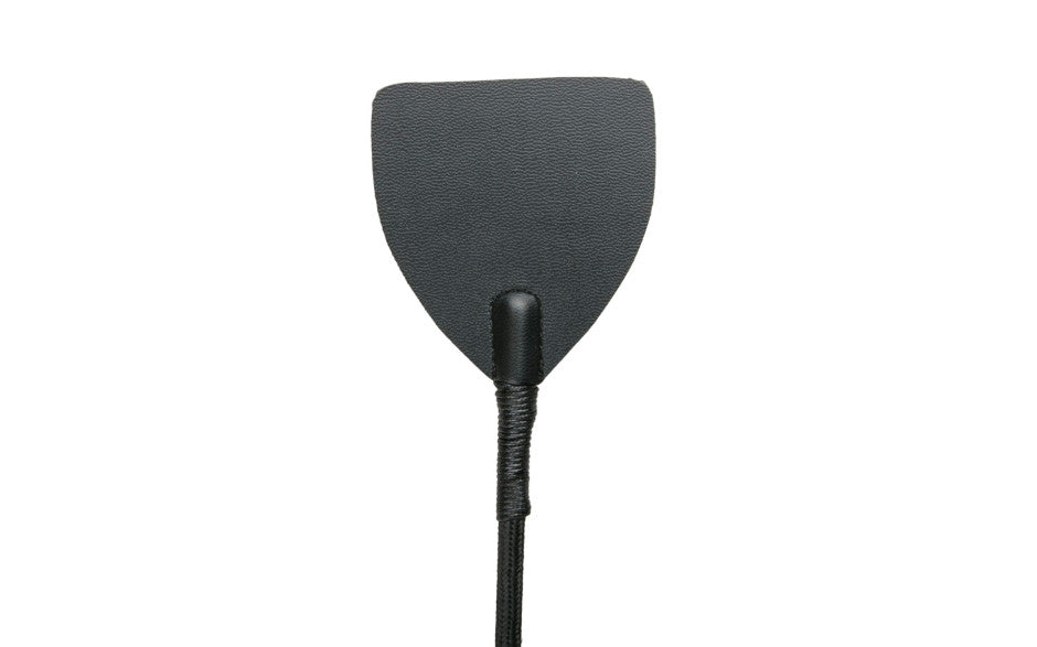 Wide Crop Whip Black