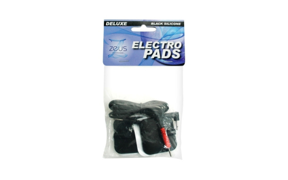 Zeus Deluxe Black Electro Pads 2 Pk