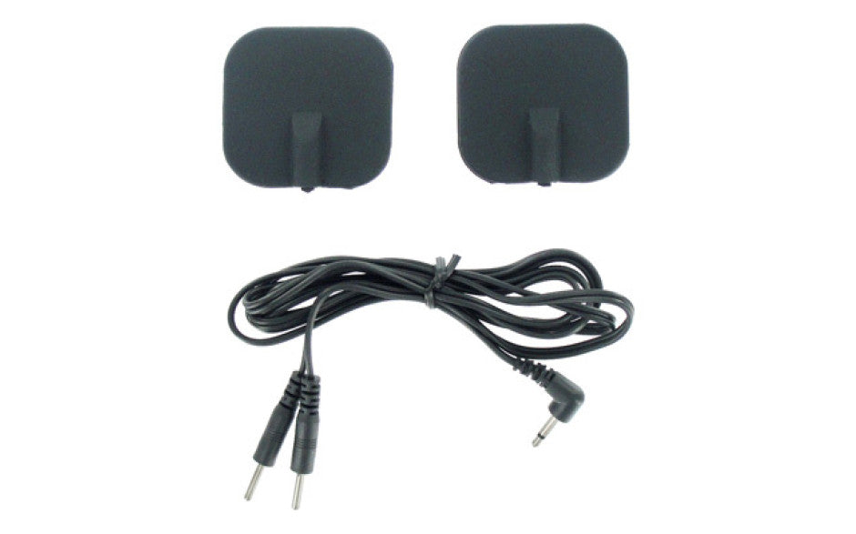 Zeus Deluxe Black Electro Pads 2 Pk