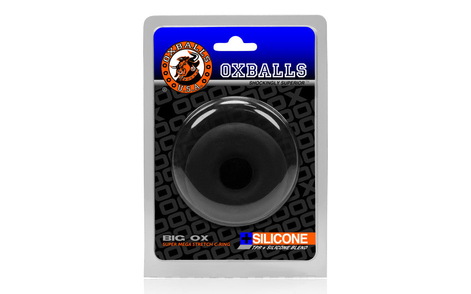 Big Ox Cockring Black Ice