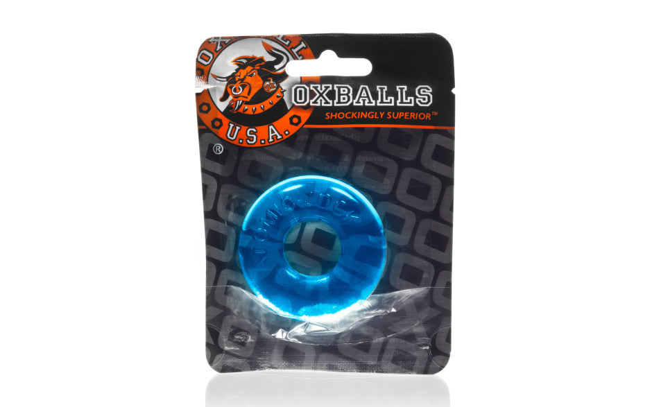 Donut 2 Cockring Large Ice Blue