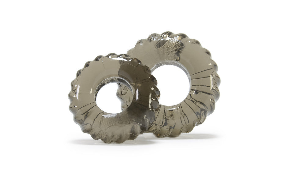 Truckt 2 Pc Cockring Set Clear