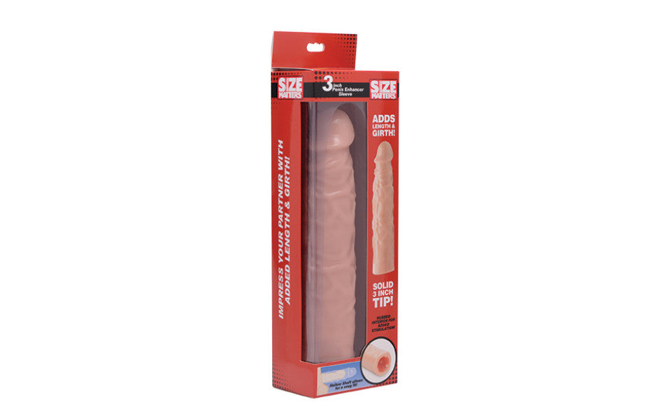 3in Flesh Penis Enhancer Sleeve
