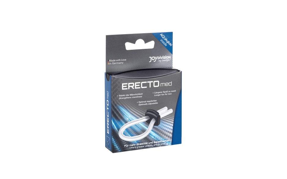 ERECTOmed Adjustable Cock Ring Clear