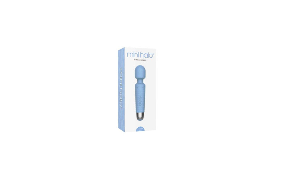 Shibari Mini Wand Halo 20X Powder Blue