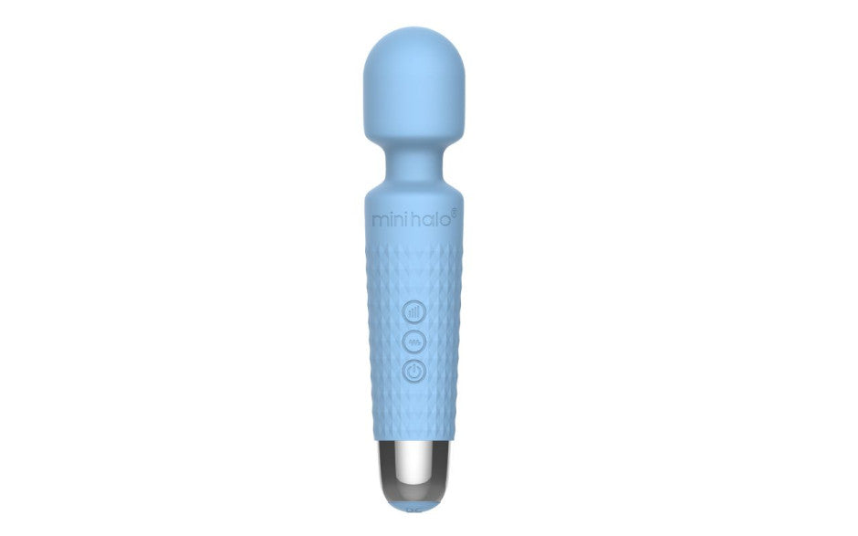 Shibari Mini Wand Halo 20X Powder Blue