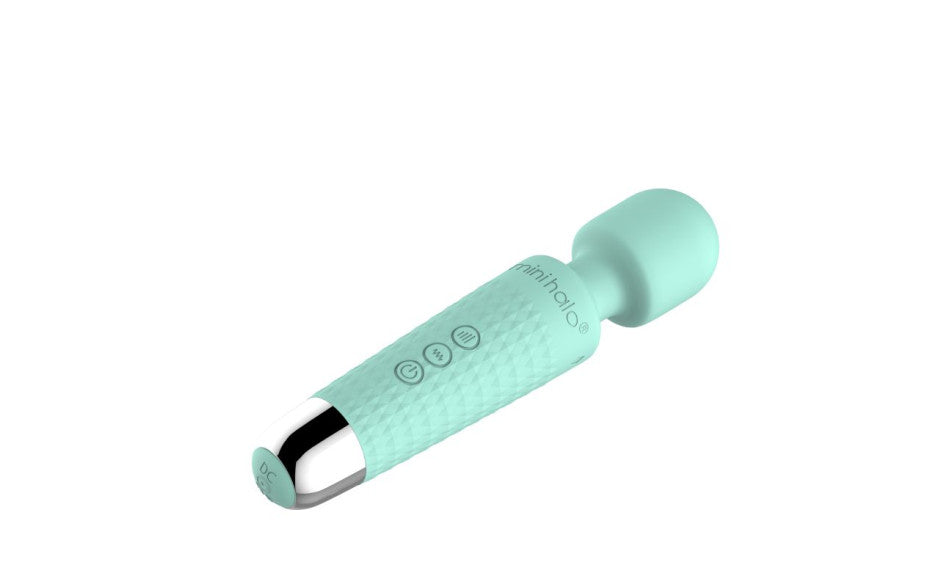Shibari Mini Wand Halo 20X Minty Green