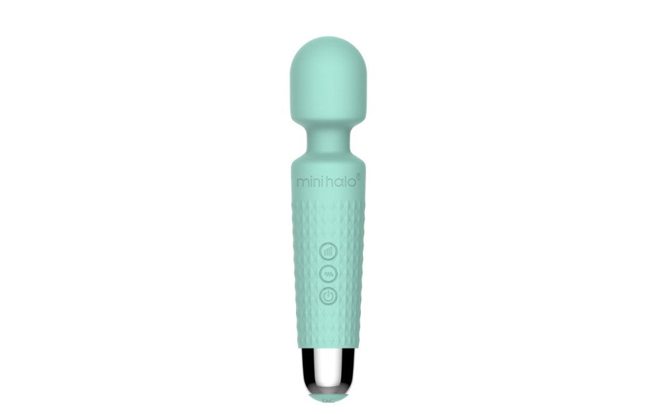 Shibari Mini Wand Halo 20X Minty Green