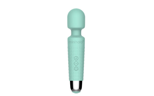 Shibari Mini Wand Halo 20X Minty Green