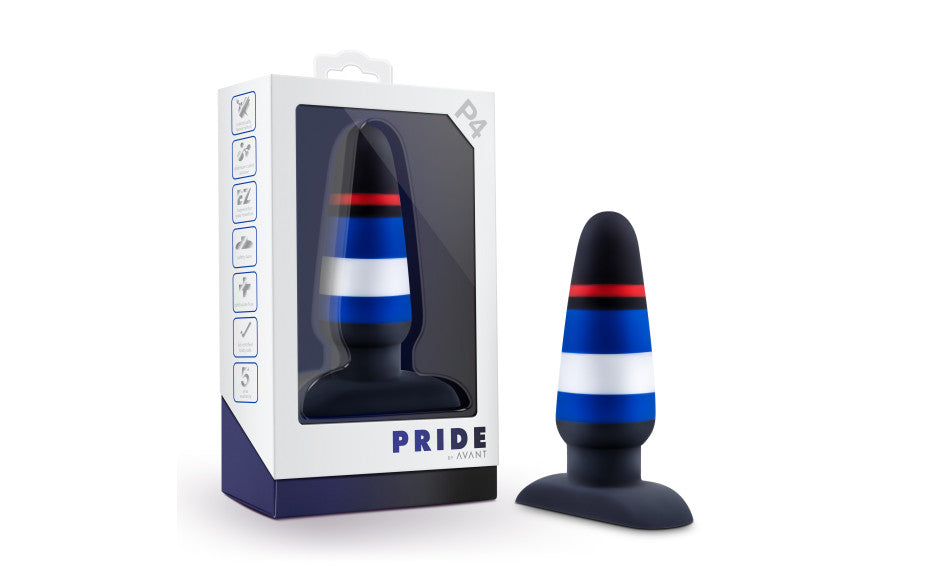 Avant Pride P4 Power Play Silicone Butt Plug