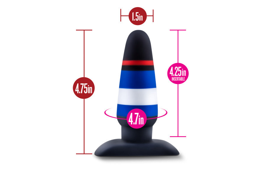 Avant Pride P4 Power Play Silicone Butt Plug