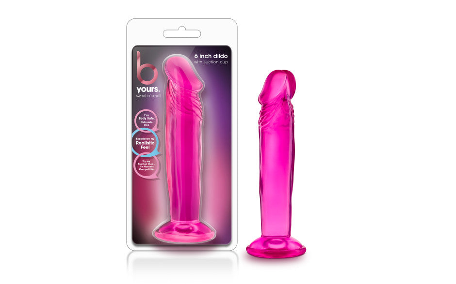 B Yours Sweet N Small 6in Pink