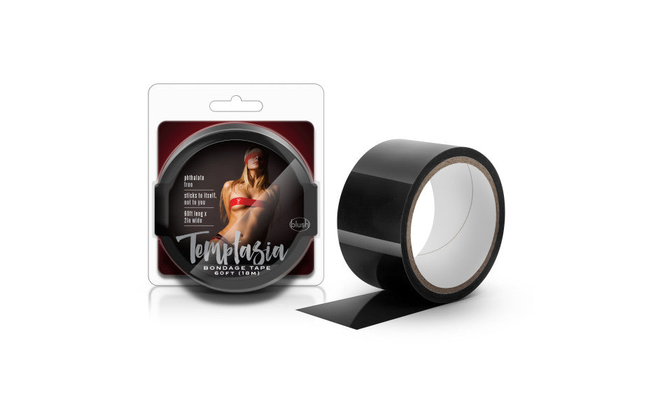 Temptasia Bondage Tape 18m Black