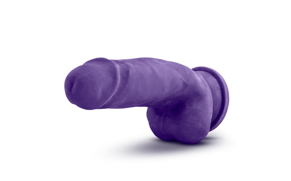 Au Naturel Bold Beefy 7in Dildo Purple