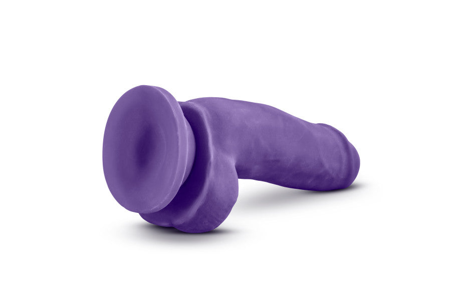 Au Naturel Bold Beefy 7in Dildo Purple