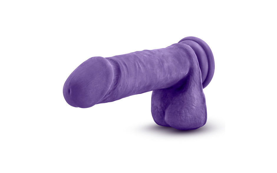 Au Naturel Bold Hero 8in Dildo Purple