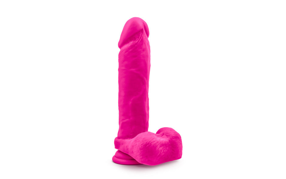 Au Naturel Bold Massive 9in Dildo Pink