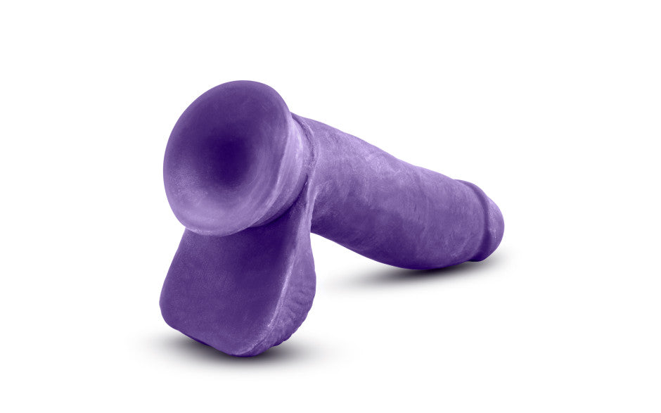 Au Naturel Bold Pleaser 7in Dildo Purple