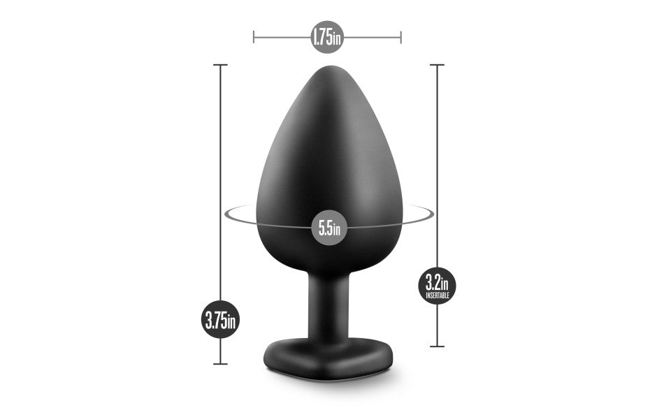 Temptasia Bling Plug Large Black