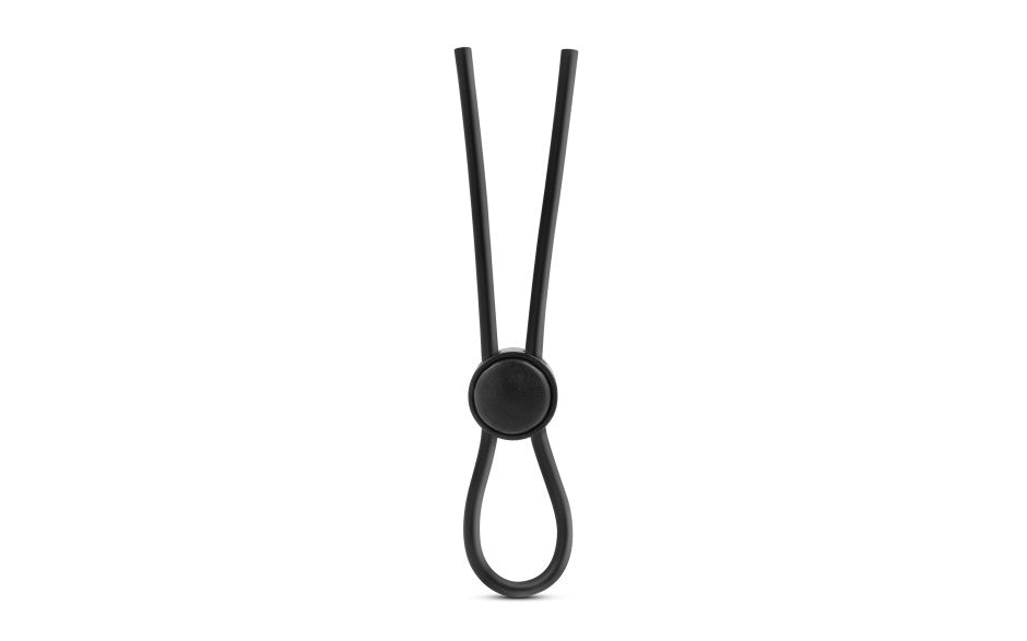 Stay Hard Silicone Loop Cock Ring Black
