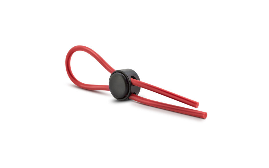 Stay Hard Silicone Loop Cock Ring Red
