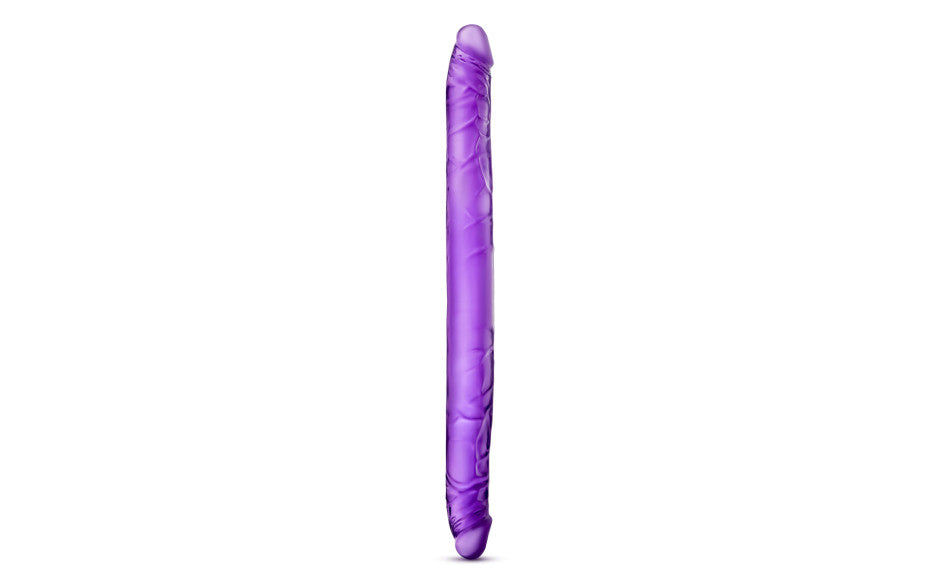 B Yours Double Dildo Purple 16in