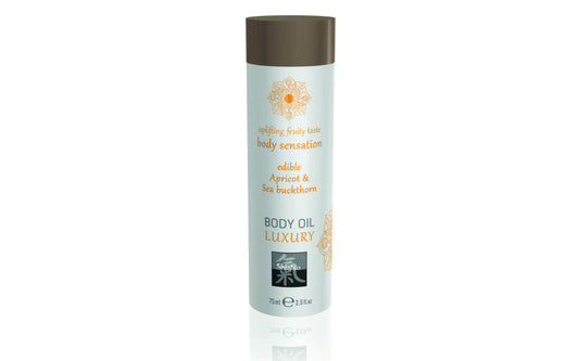 Shiatsu Luxury Body Oil Edible Apricot and Sea Buckthorn