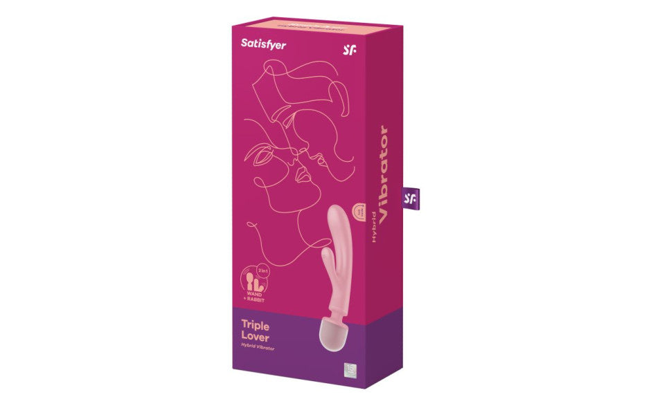 Satisfyer Triple Lover Pink