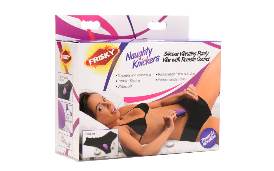 Naughty Knickers Silicone Remote Panty Vibe