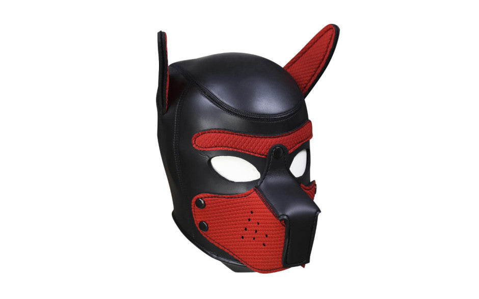 Puppy Play Mask Red
