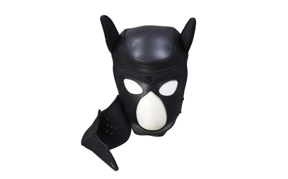 Puppy Play Mask Black