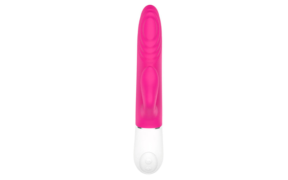 Lighter Thrusting Rabbit Vibrator Pink